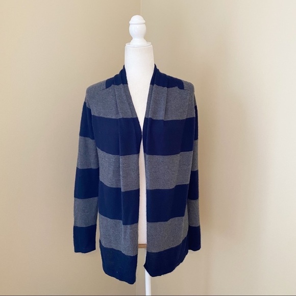 Theory 100% Cashmere Ashtry Gray Navy Open Cardigan - XS - Picture 10 of 10